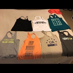 Reebok/Nike/Under Armor lot $35